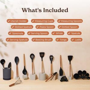 22 件套硅胶烹饪用具套装 59%OFF