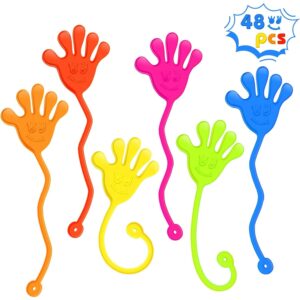 Sticky Hands/48件弹力粘手玩具 52%OFF