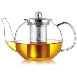 CNGLASS/600ml可拆滤玻璃茶壶 60%OFF