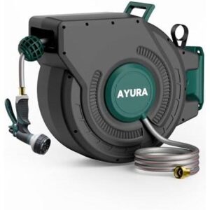 AYURA/100ft金属轴自动卷管器 64%OFF