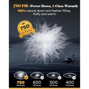 3D立体/750蓬超软羽绒超大被(8扣-120"X98") 50%OFF