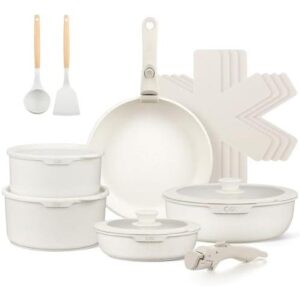 KOCH SYSTEME/17件可拆柄不粘炊具套装 50%OFF