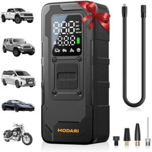 便携轮胎充气泵(160PSI/4倍速/无绳) 50%OFF