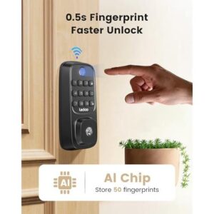 智能指纹死锁（2把手/电子密码/APP控/长续航） 50%OFF
