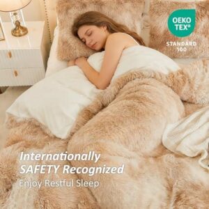 奢华2件套(卡其/扎染)双人绒面被罩组 59%OFF