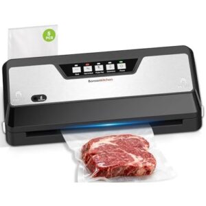 带切割储袋真空封口机(多功能/黑钢) 50%OFF