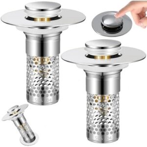 浴室水槽排水过滤器 2 套  52%OFF