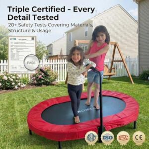 儿童56英寸(220磅承重/可折叠带扶手)弹跳器 56%OFF