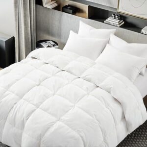 Goose Feather/全棉蓬松大床被褥套 54%OFF