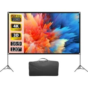 Projector Screen/120寸4K便携投影幕 50%OFF