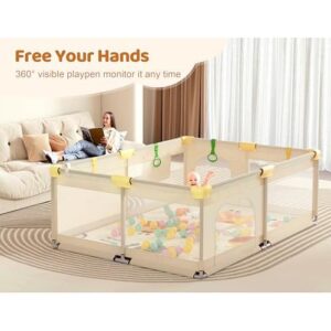 CoziBB/71×59寸超大婴用围栏带垫 29%OFF