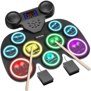 Electronic Drum Set/9垫带灯电子鼓组 59%OFF