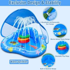 iGeeKid Baby Play Mat with Sprinkler 40%OFF