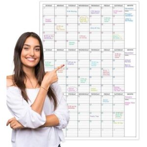 Large/3月可擦层压白板挂历 40%OFF