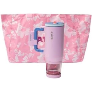 粉色不锈钢保温旅行杯 50%OFF