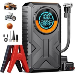 Jump Starter/8.0L便携充气启电器 70%OFF