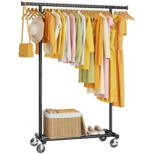 Clothes Rack/金属可移动坚固衣帽架 58%OFF