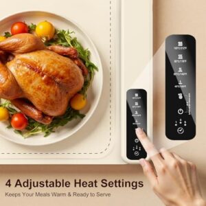 四档定时速热(便携可卷电热餐盘垫) 56%OFF