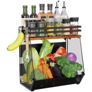 带木质盖冰箱磁吸置物架 50%OFF