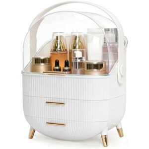 Clear/带抽屉防尘化妆收纳盒 48%OFF