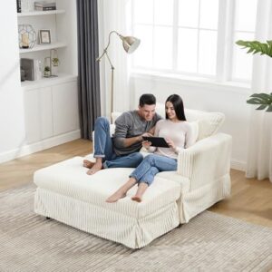 Indoor/60寸灯芯绒带枕储物躺椅 51%OFF