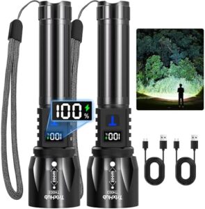 可充电手电筒高流明双组   50%OFF