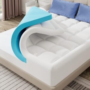 ELEMUSE/4寸双层记忆棉床垫垫 50%OFF