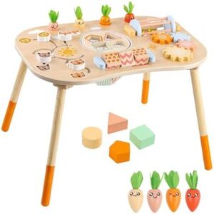 Montessori/1-3岁木制感官桌 50%OFF