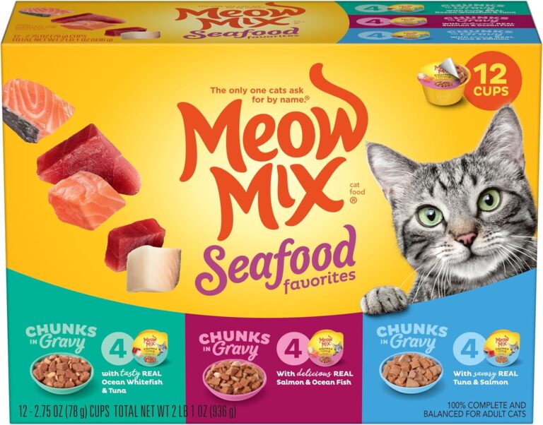猫咪不停要？Meow Mix热门猫粮对比测评：哪款最适合你的主子？