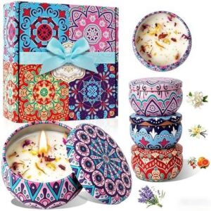 4 盒为母亲准备的香薰蜡烛  50%OFF