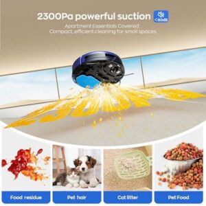 二合一(2.87英寸超薄/3D避障)智能扫拖机器人 87%OFF