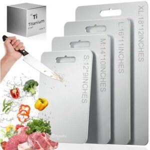纯钛(双面/防臭)砧板（12x9英寸） 69%OFF