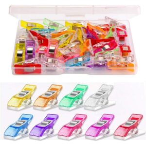 多用途缝纫夹 30件 高级拼布配件 – 多色 缝纫用品和手工工具用布夹 -50%
