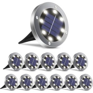 户外太阳能灯（12只装/防水款） 44%OFF