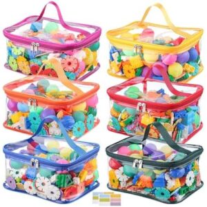 6 Packs/PVC防水玩具收纳袋 50%OFF