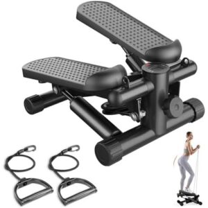 SweetCrispy迷你楼梯踏步机带阻力带，适合在家锻炼  55%OFF