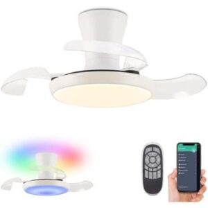 可逆风RGB吊扇灯 50%OFF