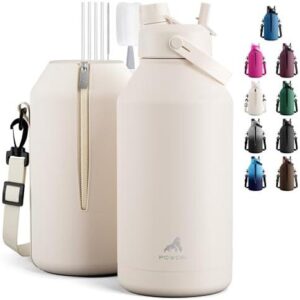 64盎司(双盖防漏便携金属水壶) 52%OFF