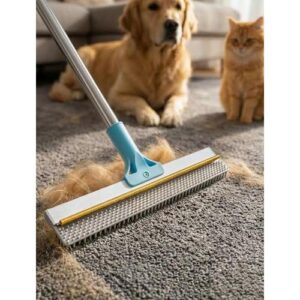 可调长柄(54寸/双面)地毯宠物毛耙 44%OFF