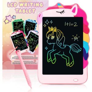 Unicorn Toys LCD 写字板 女孩儿童用，彩色幼儿玩具绘图板  -57%