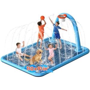 110x91''充气戏水篮球垫 40%OFF