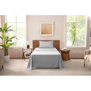 双尺寸(4件/16英寸深袋)超柔抗皱床单 51%OFF