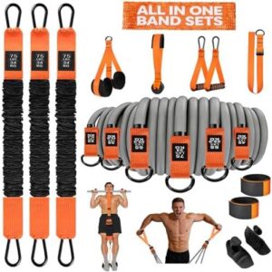 二合一（18件套/强力抗阻训练弹力带套装） 58%OFF