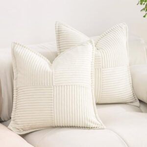 白色棉绒抱枕套 50%OFF