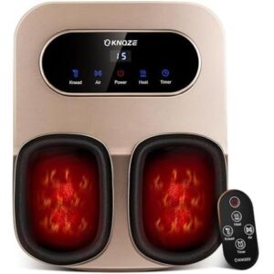 多功能足部按摩器(热敷/遥控) 55%OFF