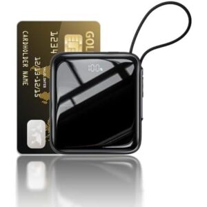 1万毫安(35W/自带C线)迷你充电宝 52%OFF