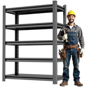 78x48in/5层可调不锈钢重型搁板 46%OFF