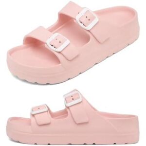 海法戈(足弓支撑/可调扣带)夏季EVA厚底凉鞋 50%OFF