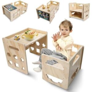 儿童桌椅套装（1套/木质） 50%OFF