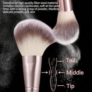 HGHDBT 42 件棕色化妆刷套装  50%OFF